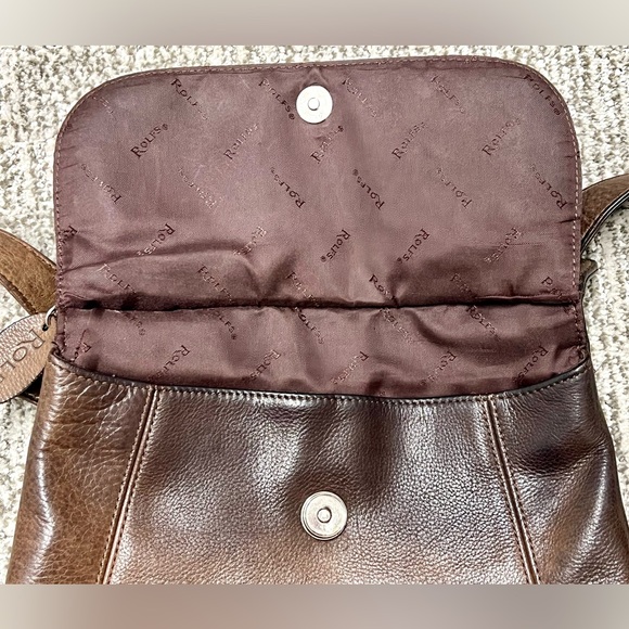 VINTAGE ROLFS LEATHER HANDBAG - Picture 6 of 16